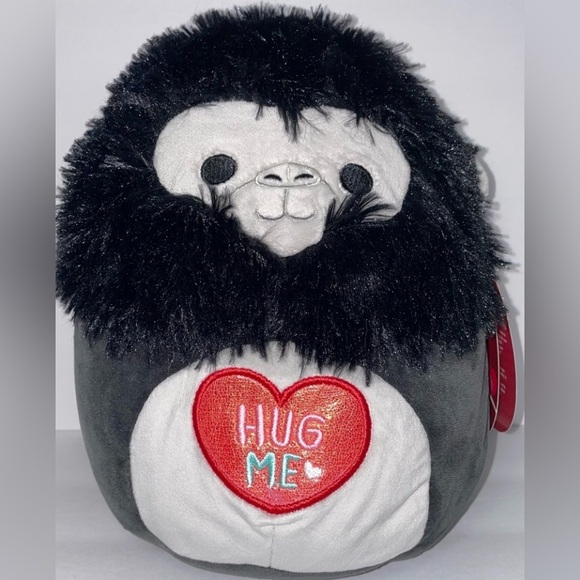 Squishmallows Toys Nwt 8 Aron The Gorilla Squishmallow Valentines